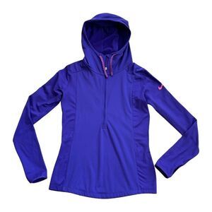 Nike Pro Women’s Hoodie Dry Fit Half Zip • Medium